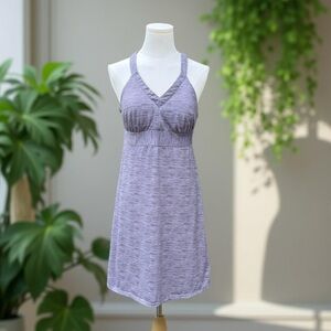Outdoor Lifestyle Women’s Pullover Racerback Dress! Grey! Medium!